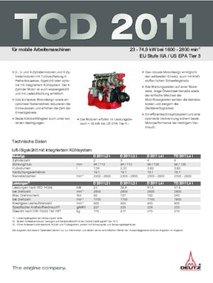 Silniki Deutz D 2011 L3 i