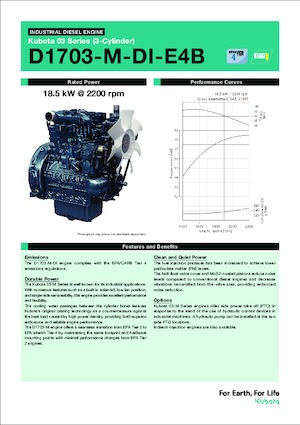 Silniki Kubota D1703-M-DI-E4B