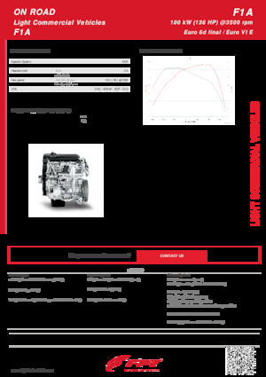 Silniki FPT Industrial F1A (100 kw)