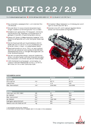 Silniki Deutz G 2.2 L3