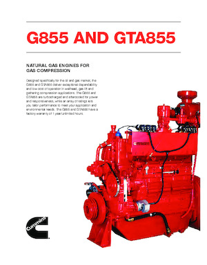 Silniki Cummins GTA855