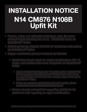 Silniki Cummins N14 Plus