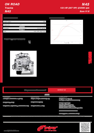 Silniki FPT Industrial N45 (152 kW)