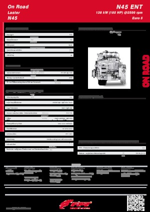 Silniki FPT Industrial N45 ENT (138 kW)
