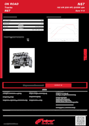 Silniki FPT Industrial N67 (162 kW)