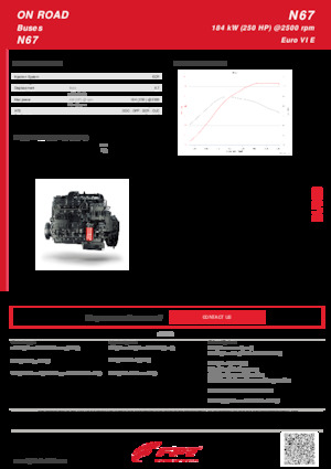Silniki FPT Industrial N67 (184 kW)