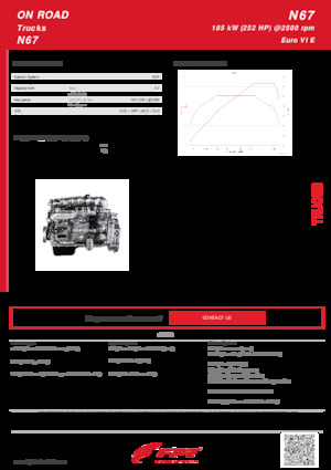 Silniki FPT Industrial N67 (185 kW)