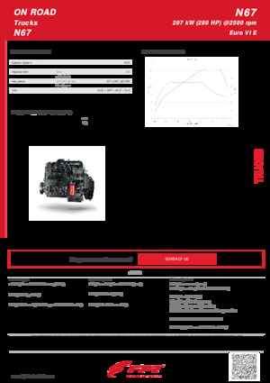 Silniki FPT Industrial N67 (207 kW)