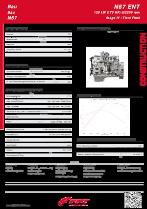 Silniki FPT Industrial N67 ENT (129 kW) 
