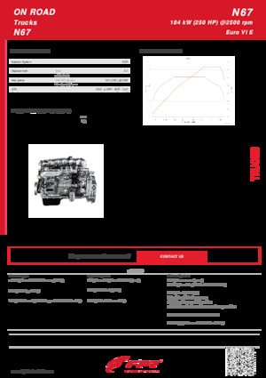 Silniki FPT Industrial N67 ENT (184 kW) 