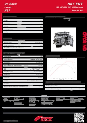 Silniki FPT Industrial N67 ENT (185 kW)