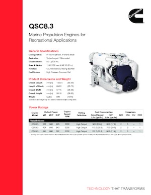 Silniki Cummins QSB8.3