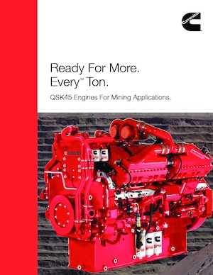Silniki Cummins QSK45-2000 