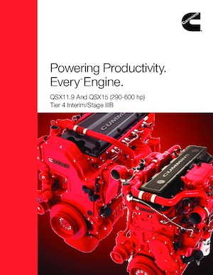 Silniki Cummins QSX11.9 335