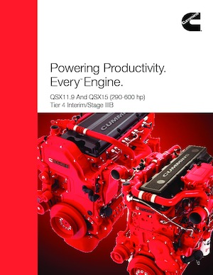 Silniki Cummins QSX15