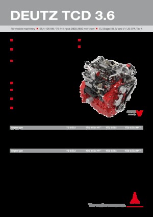 Silniki Deutz TD 3.6 L4