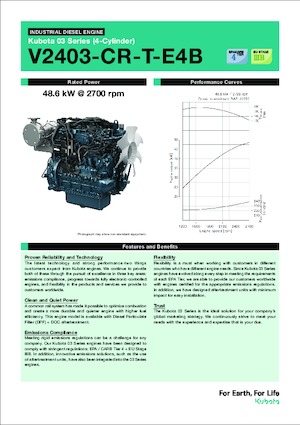 Silniki Kubota V2403-CR-T-E4B