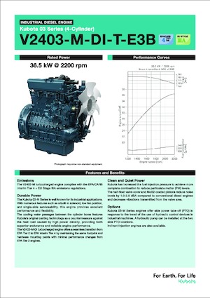 Silniki Kubota V2403-M-DI-T-E3B
