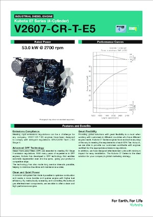 Silniki Kubota V2607-CR-T-E5
