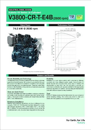 Silniki Kubota V3800-CR-T-E4B