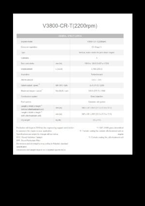 Silniki Kubota V3800-CR-T