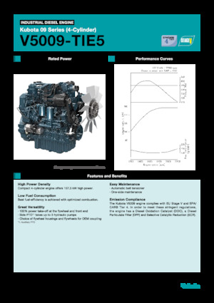 Silniki Kubota V5009-TIE5