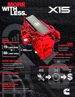 Silniki Cummins X15