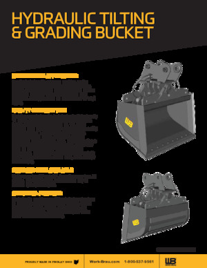 Łyżki do koparek Werk-Brau WTB60-1.02