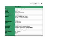 Koparka do kopania grobów Hansa APZ 131