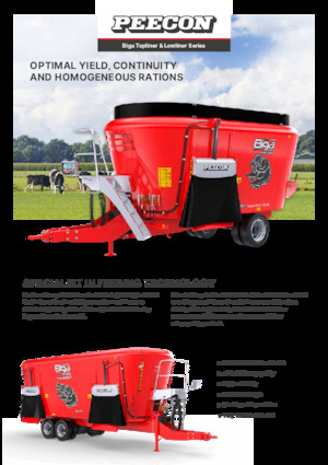Mieszalniki pasz Peecon Biga 19-197/230 Topliner Longlife