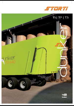 Mieszalniki pasz Storti Dunker T3 440