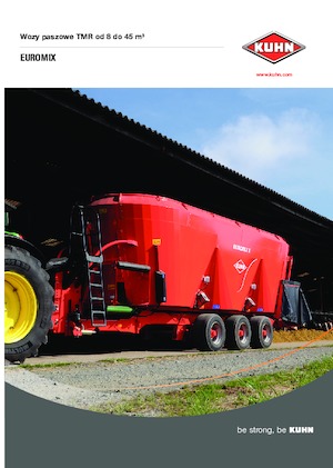 Mieszalniki pasz Kuhn Euromix l 1070