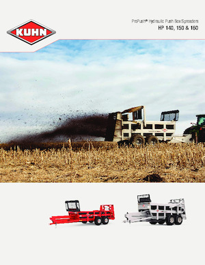 Mieszalniki pasz Kuhn HP 150