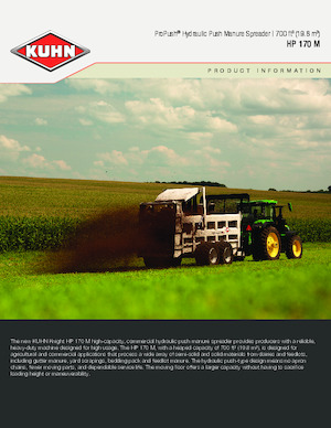 Mieszalniki pasz Kuhn HP 170 M