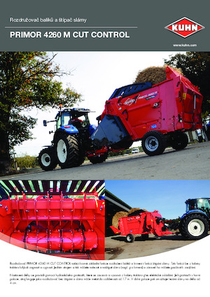 Mieszalniki pasz Kuhn Primor 4260 M Cut Control