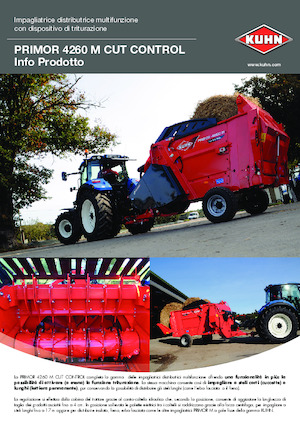 Mieszalniki pasz Kuhn Primor 4260 M Cut Control