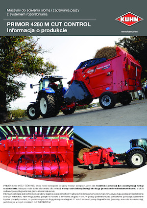 Mieszalniki pasz Kuhn Primor 4260 M Cut Control