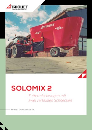 Mieszalniki pasz Trioliet Solomix 2 1200 VLL-B