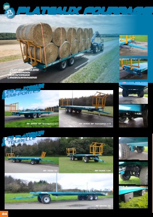 Przyczepy burtowe Rolland RP 7504 SP