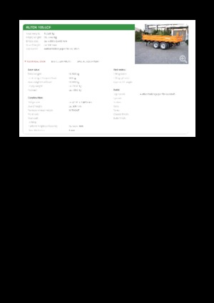 Przyczepy burtowe Reisch RUTDK-105.LOF