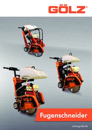 Przecinarki jezdne Gölz FS 125 E