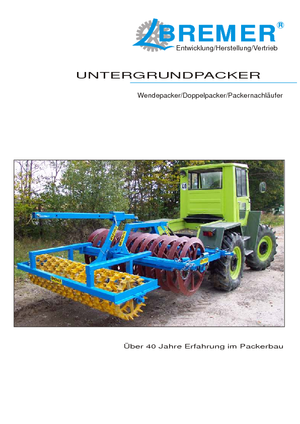 Fold Packers Bremer D 90/25