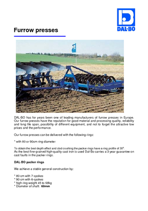 Fold Packers DAL-BO UP 3,15