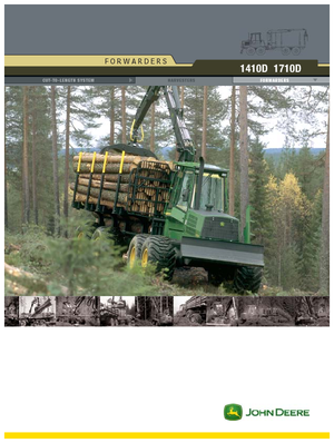 Forwardery John Deere 1410 D
