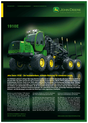 Forwardery John Deere 1910 E