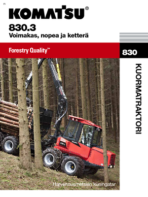 Forwardery Komatsu 830.3