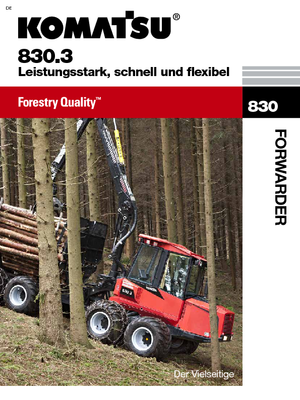 Forwardery Komatsu 830.3