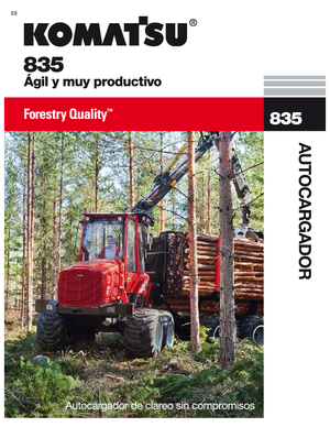 Forwardery Komatsu 835