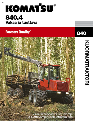 Forwardery Komatsu 840.4