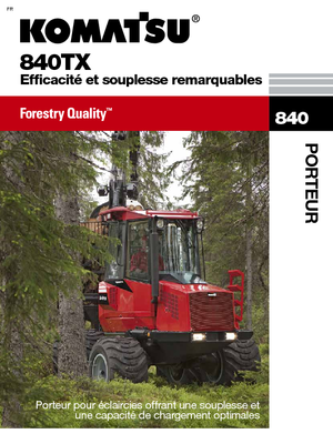 Forwardery Komatsu 840 TX